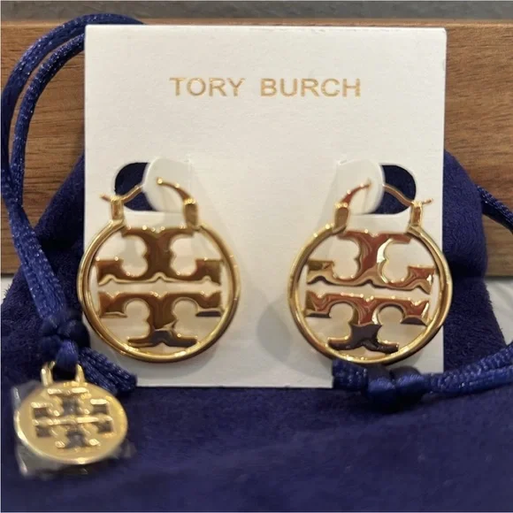 Tory Burch miller small Hoop - Picture 2 of 15